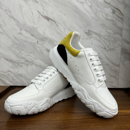 アレキサンダー・マックイーン［Alexander McQueen］Oversized Sneaker "Silk Gloss Leather" スニーカー