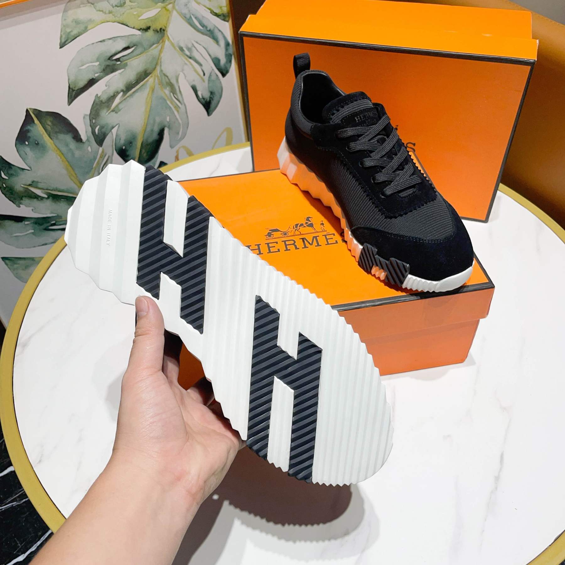 エルメス［Hermès］エッセンシャル ペアルック ダディシューズ