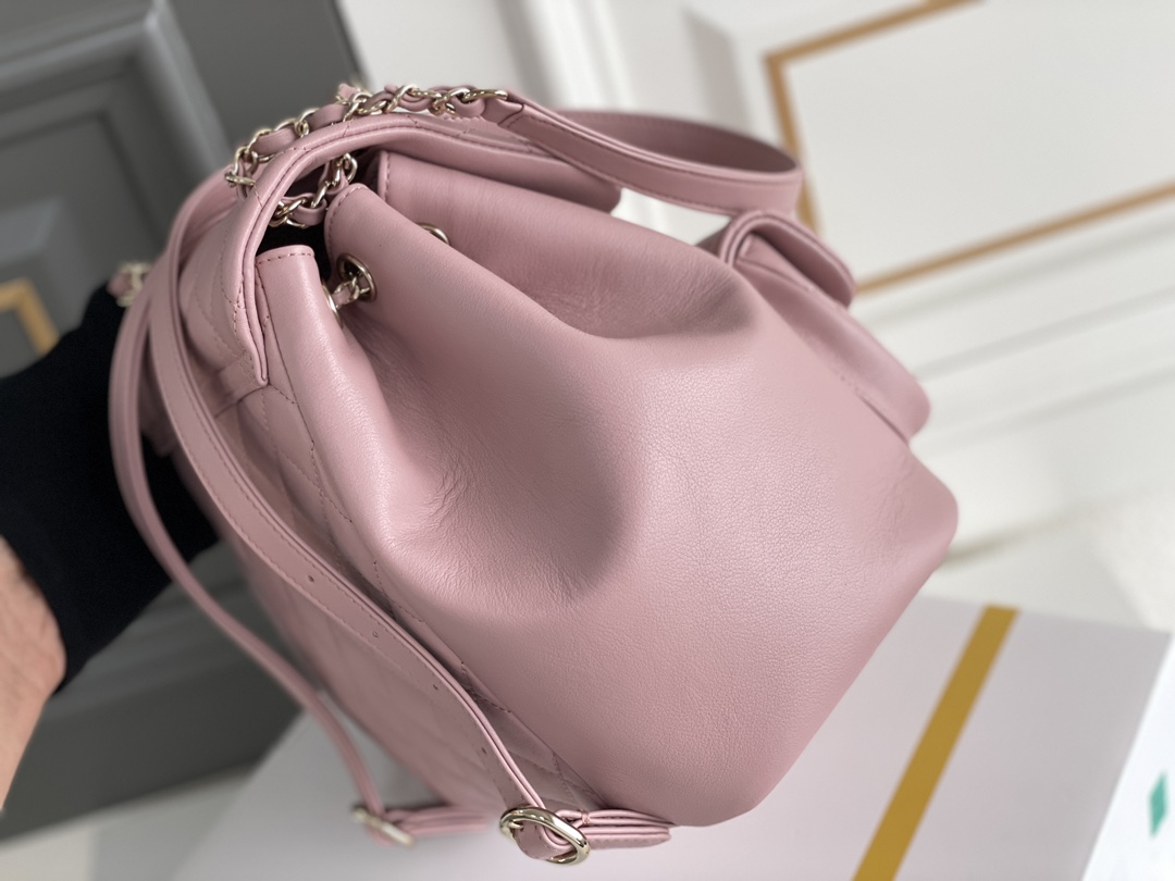 シャネル「Chanel」DUMA チェーンショルダーバッグ スモール レザー