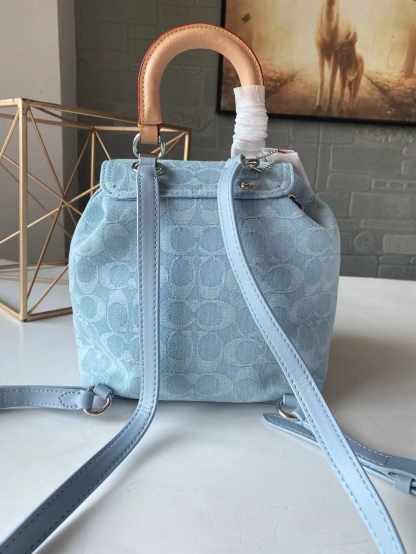 コーチ「Coach」Riya 21 デニム バックパック