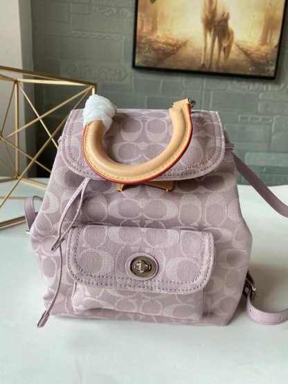 コーチ「Coach」Riya 21 デニム バックパック