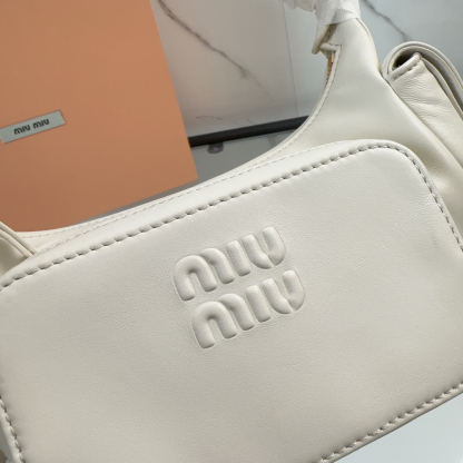 [Copy]ミュウミュウ「Miu Miu」Matelassé バイカー バッグ