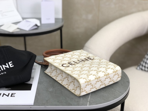 セリーヌ「Celine」ミニ ヴァーティカル CABAS トートバッグ