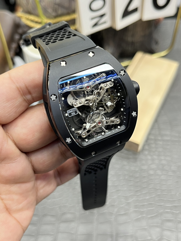 リシャール ミル「Richard Mille」RM 027-RN フライバック クロノグラフ メンズウォッチ