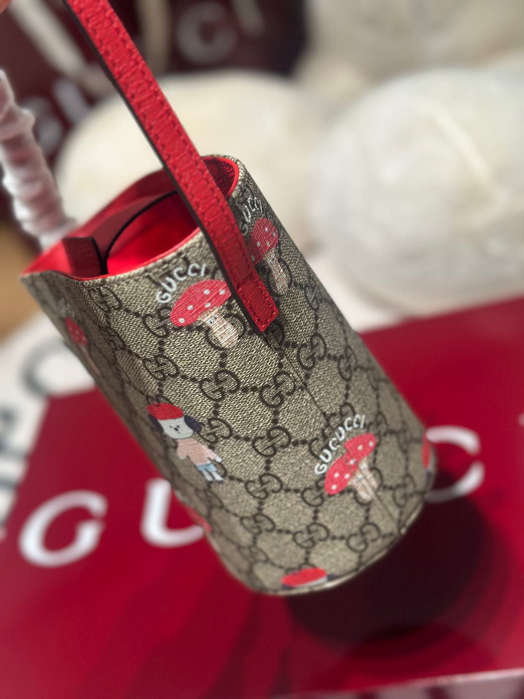 グッチ「Gucci」GG Supreme バケットバッグ