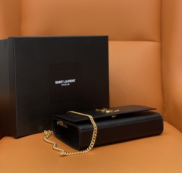 サンローラン「Saint Laurent」‌ KATE アップグレード版 キャビアレザー チェーンバッグ