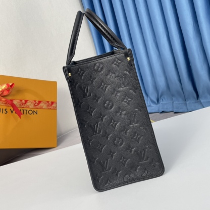 ルイ・ヴィトン「Louis Vuitton」ONTHEGO MM モノグラム エンプレイント トートバッグ