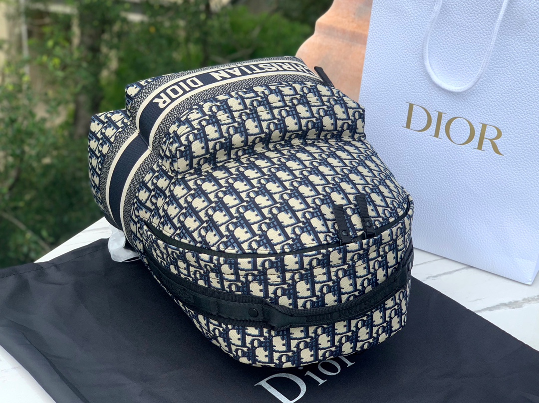 ディオール「Dior」オブリーク モノグラム バックパック ショルダーバッグ