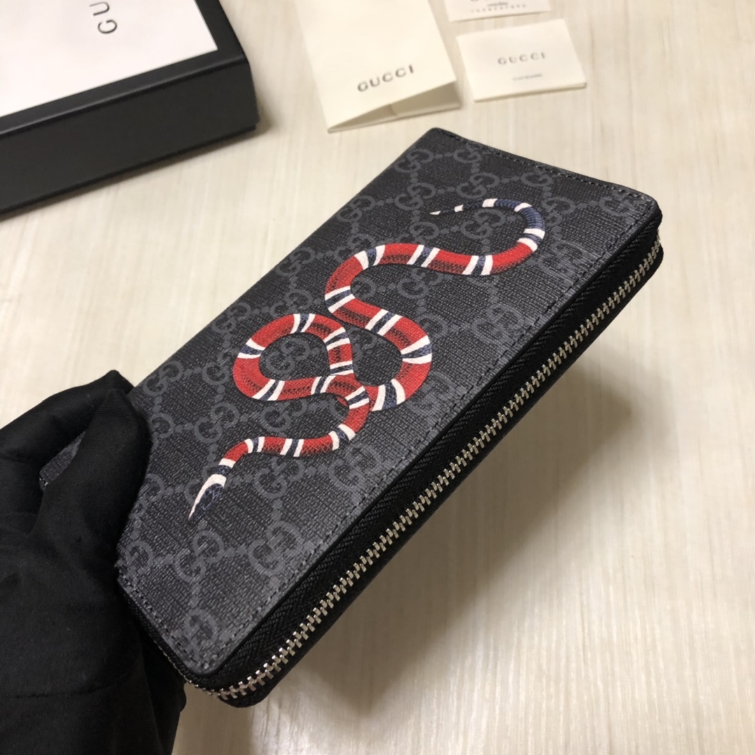 グッチ「Gucci」GG BLOOMS ジップアラウンドウォレット