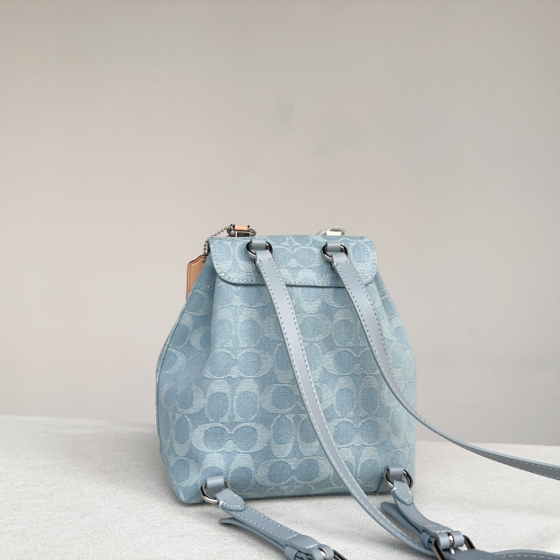 コーチ「Coach」Chambray デニム ミニバックパック
