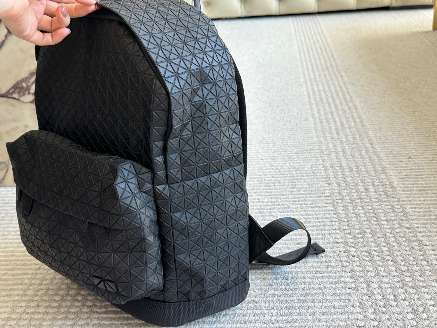 イッセイ・ミヤケ「Issey Miyake」ジオメトリックリュックサック