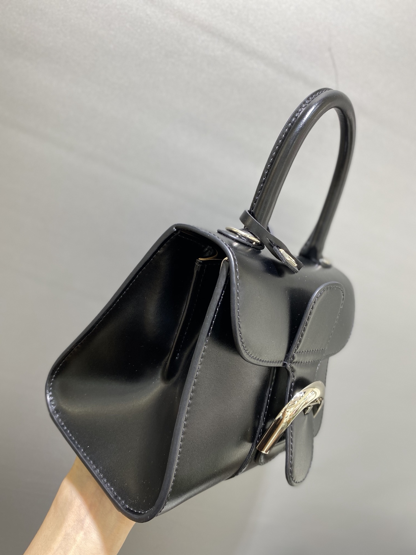 デルヴォー「Delvaux」デルボー ダブルジェ ミニダブルリングバッグ