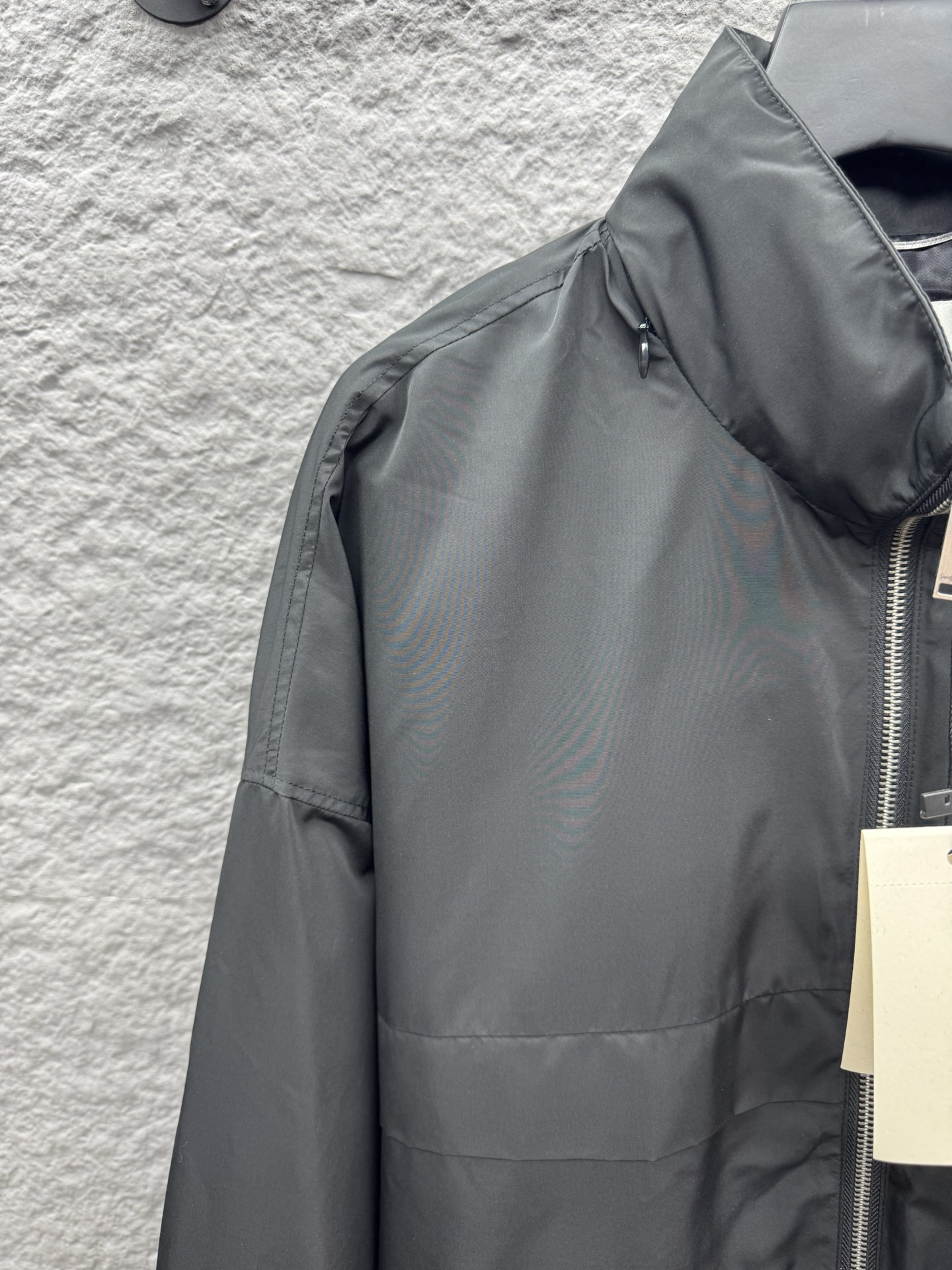 サンローラン「Saint Laurent」モノグラム プリント フーディッドジャケット