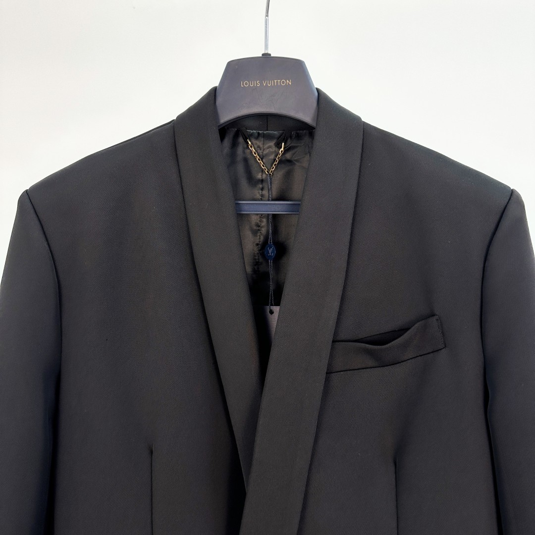 ルイ・ヴィトン「Louis Vuitton」25SS ピンクフラワー テーラードジャケット