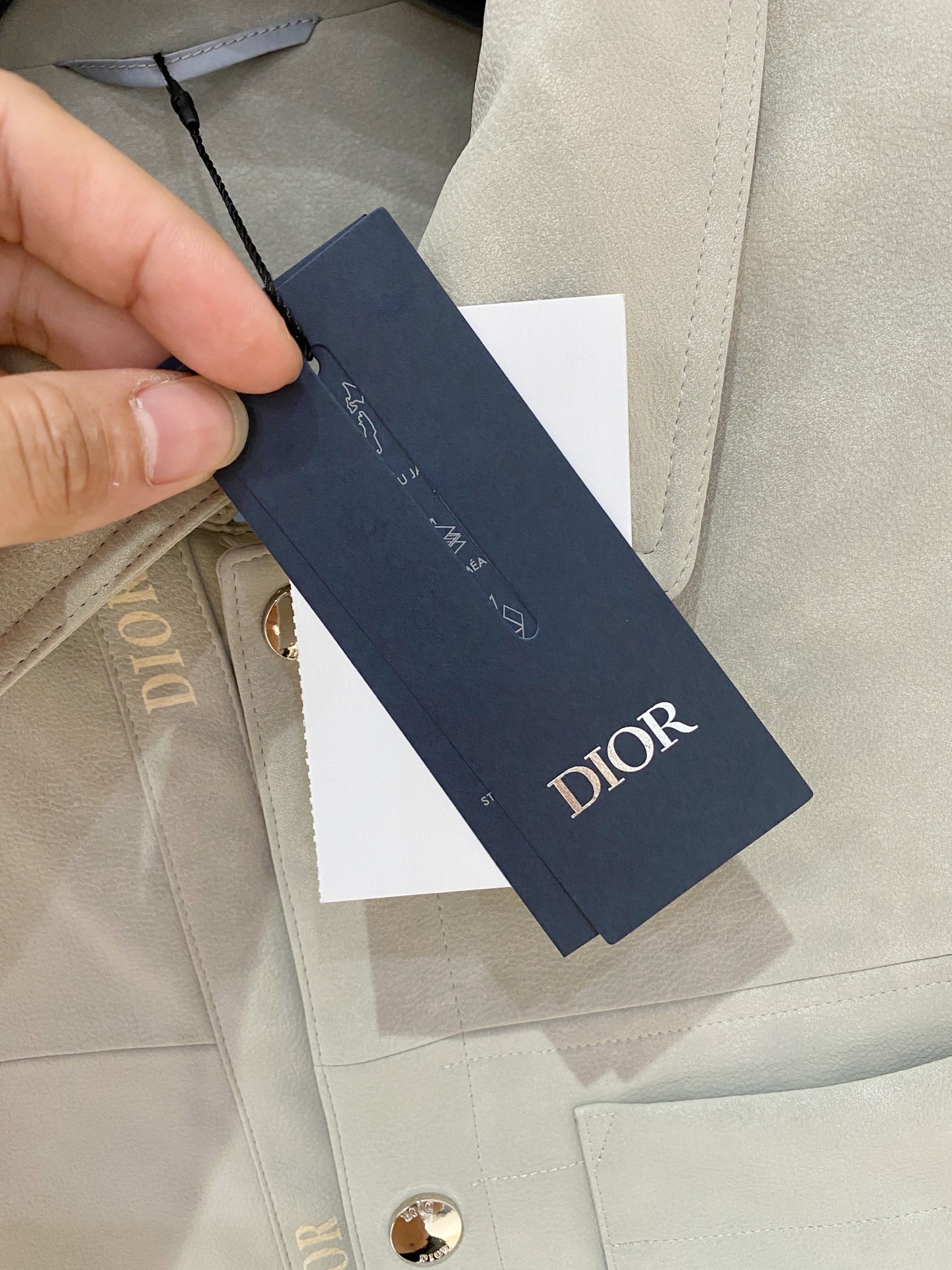 ディオール「Dior」2025SS レザー ライダースジャケット