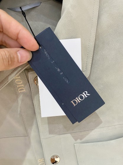ディオール「Dior」2025SS レザー ライダースジャケット