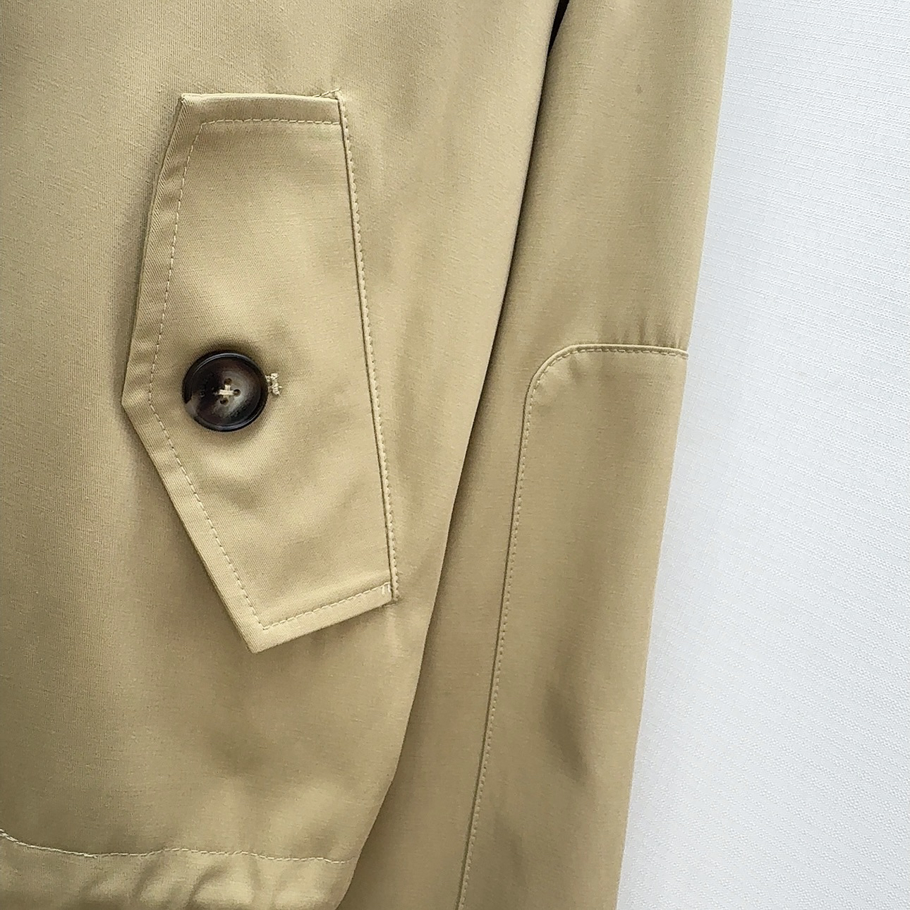 バーバリー「Burberry」25SS ショート フーデッド トレンチコート