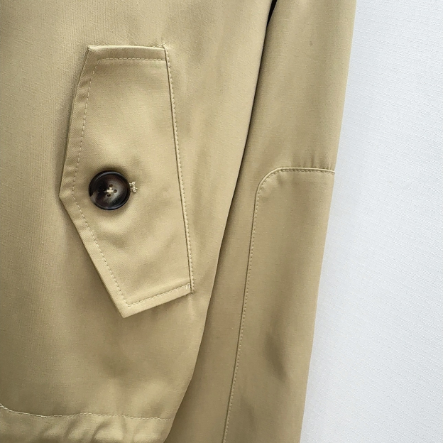 バーバリー「Burberry」25SS ショート フーデッド トレンチコート