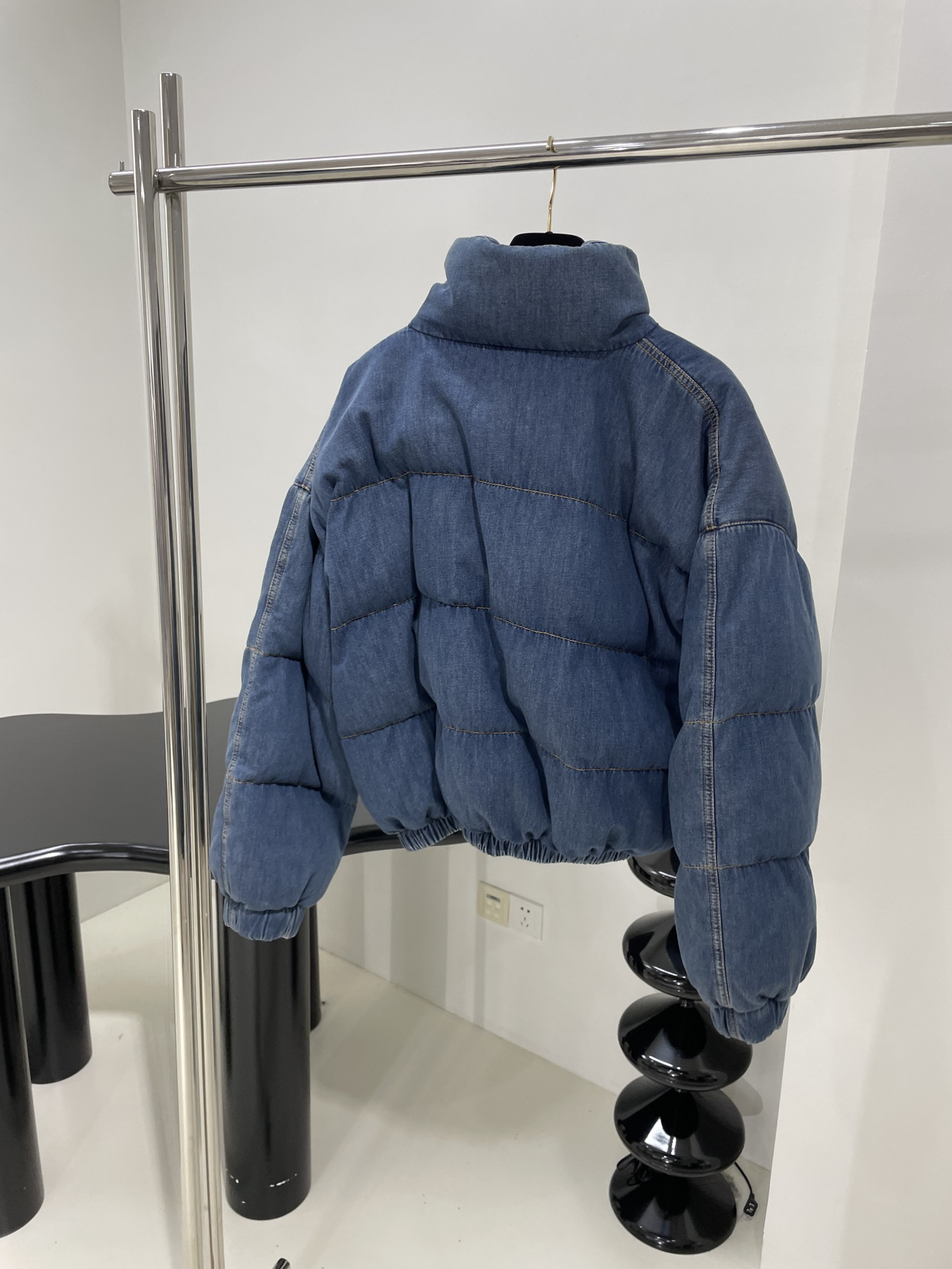 シャネル「Chanel」Coco Neige デニム キルトド ジャケット