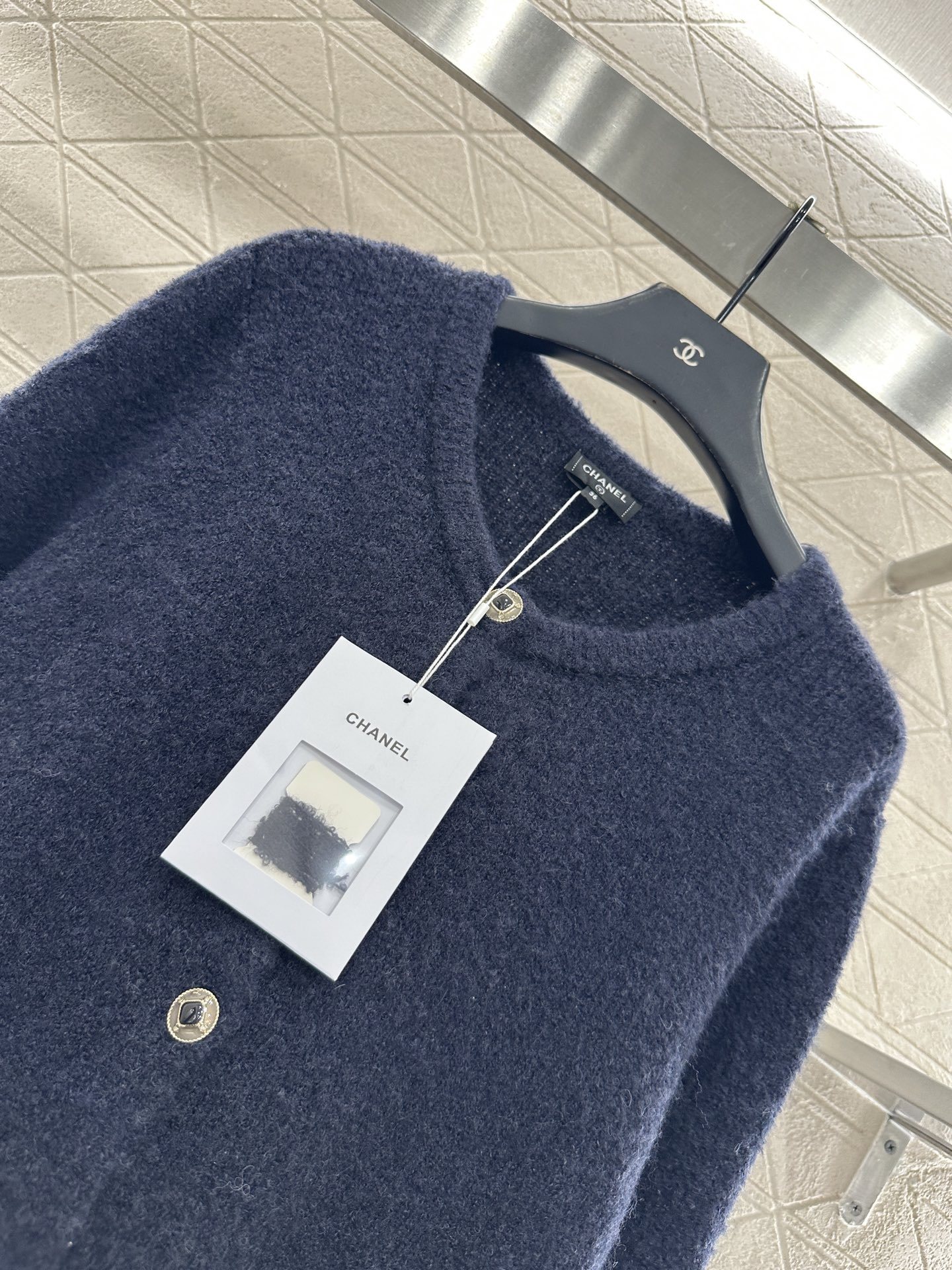 シャネル「Chanel」Coco Neige ボタニカル ニット カーディガン