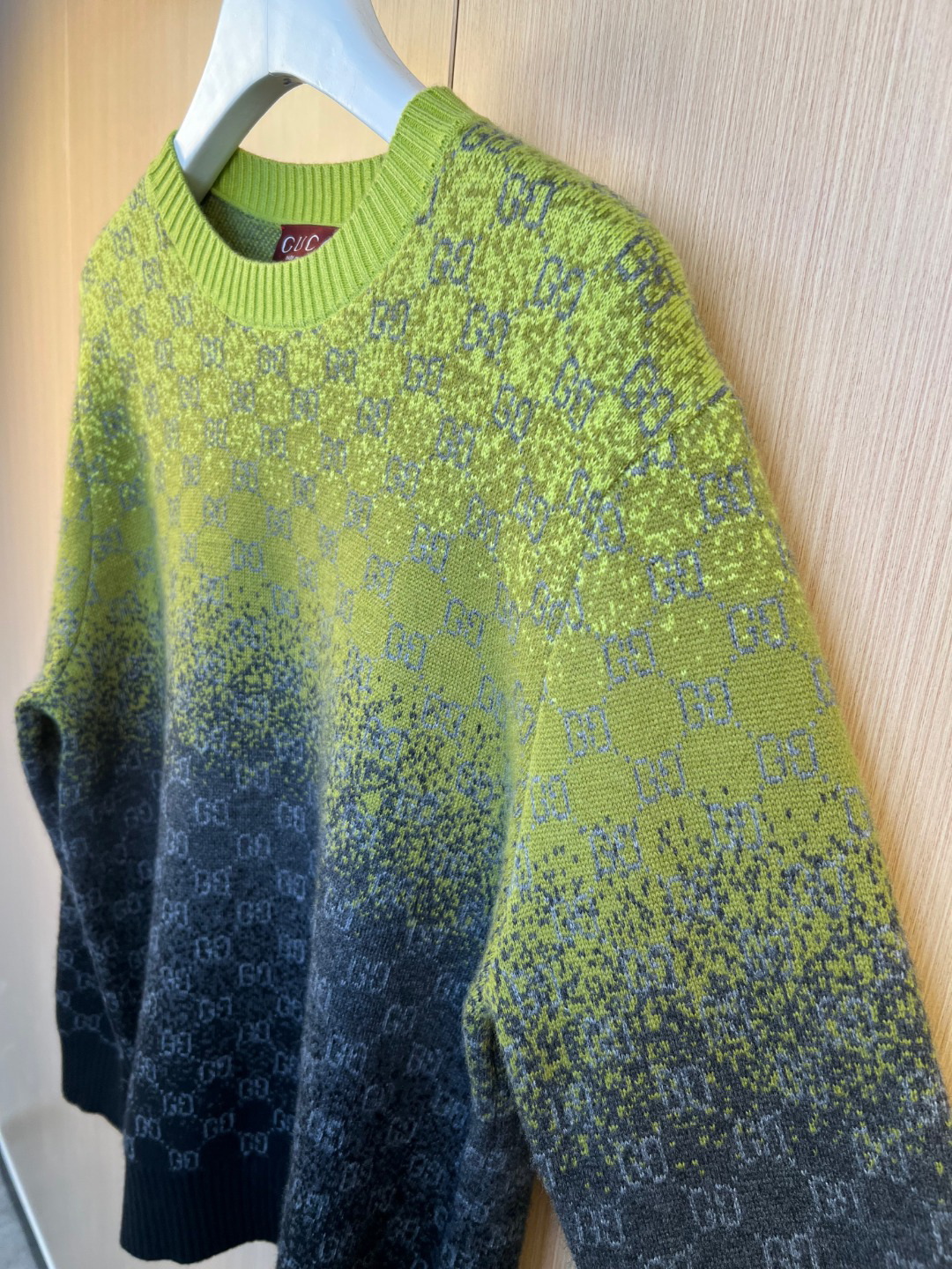 グッチ「Gucci」デグラデ ジャカード ニット セーター