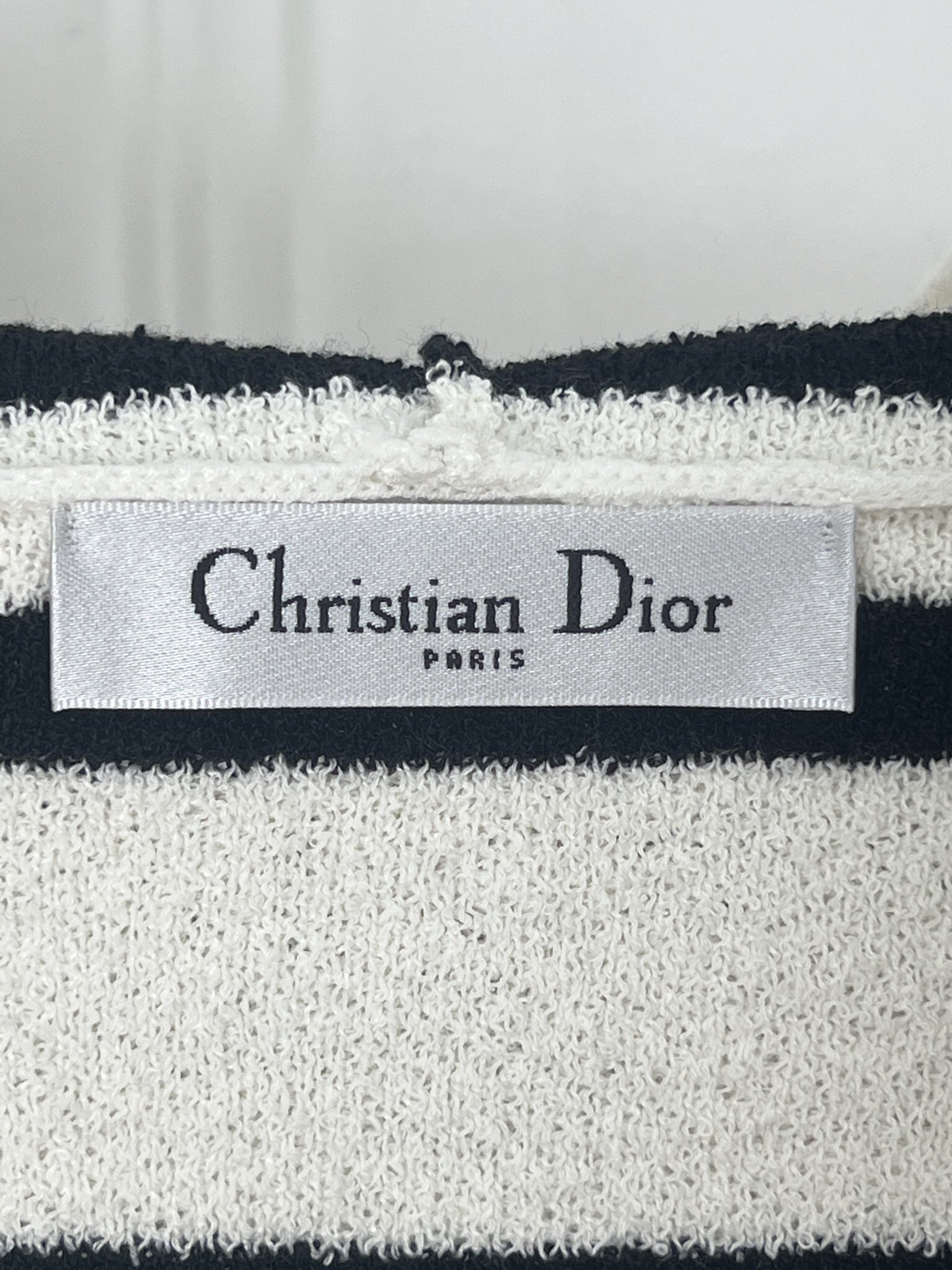 ディオール「Dior」フード付きジップニットカーディガン