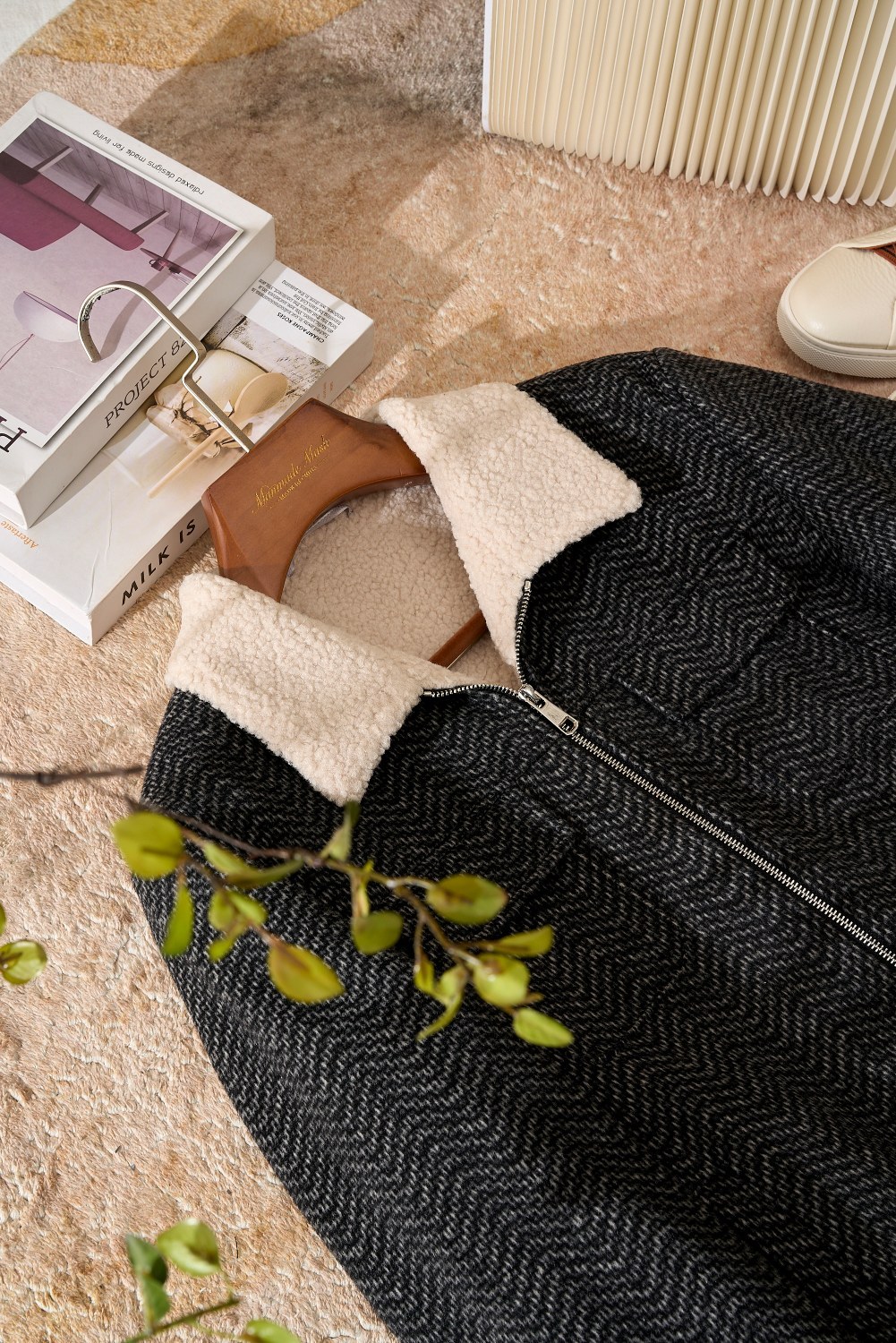 ディオール「Dior」アルパカ裏起毛 テーラードジャケット