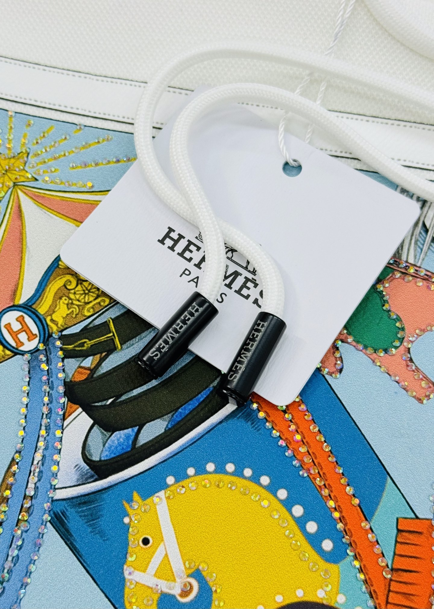 エルメス「Hermès」グラフィティ プリント フーディー