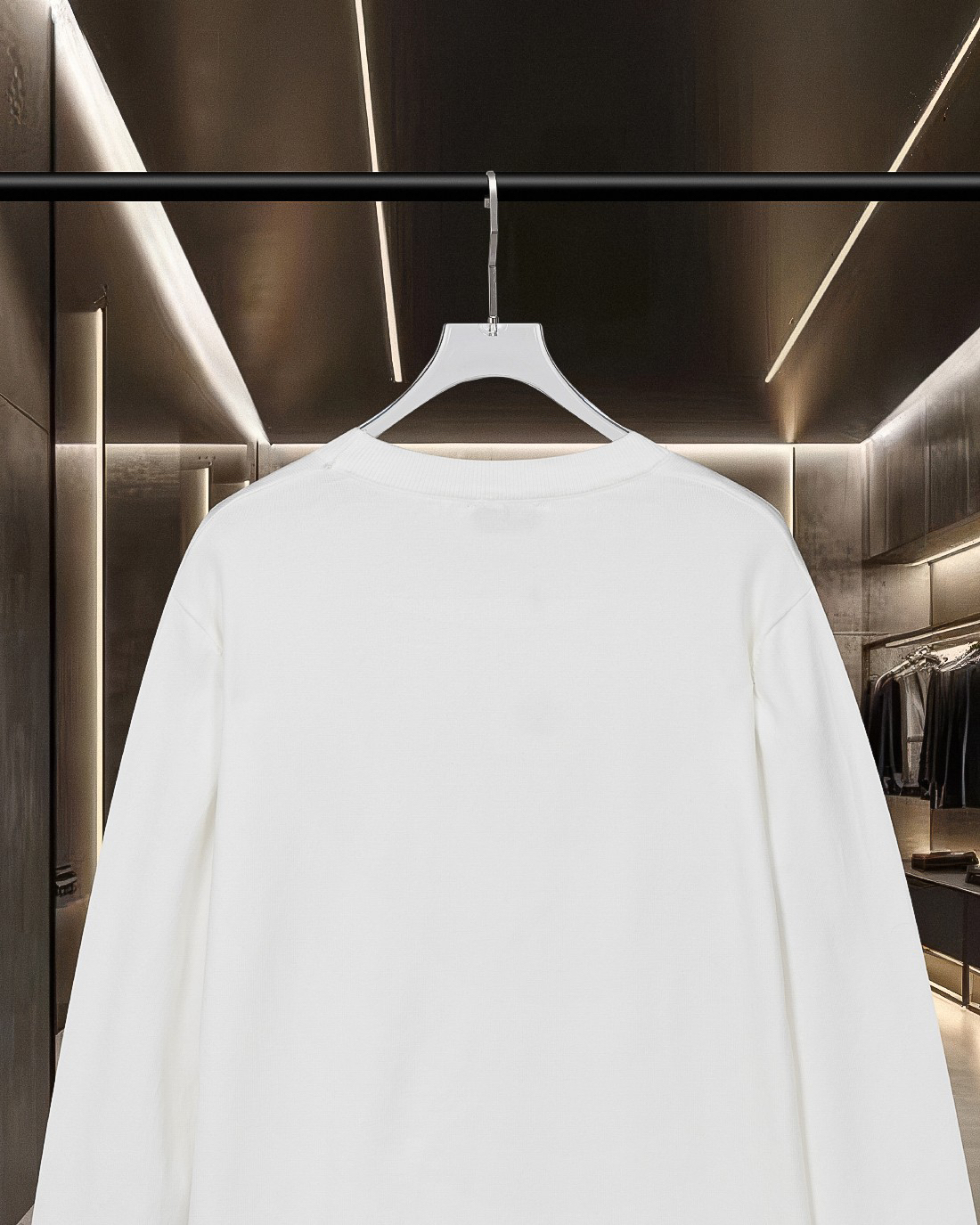 エルメス「Hermès」エンブレム ロゴ ロングスリーブ ニット