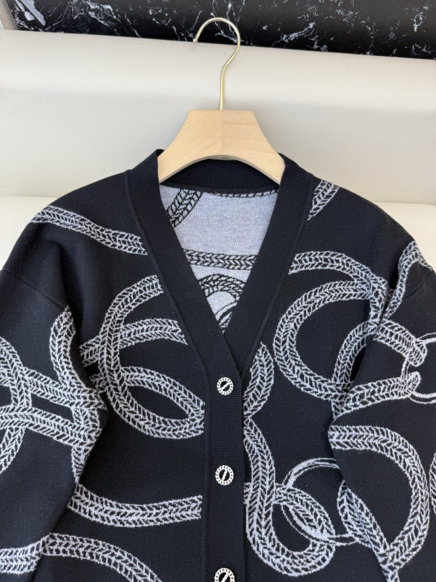 エルメス「Hermès」ロングカーディガン