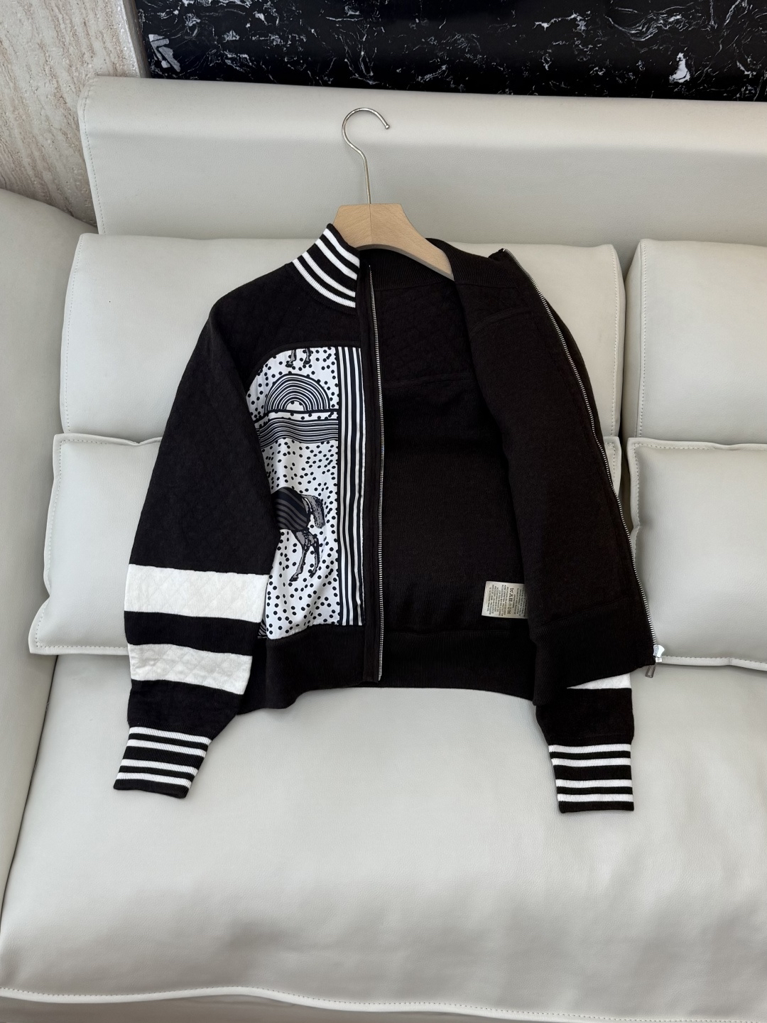 エルメス「Hermès」ウール カーディガン