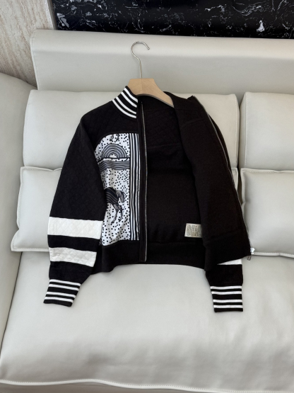 エルメス「Hermès」ウール カーディガン