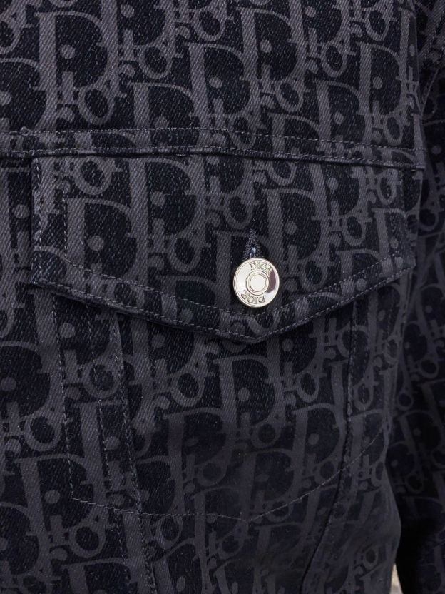 ディオール「Dior」OBLIQUE ダウンフード付きジャケット