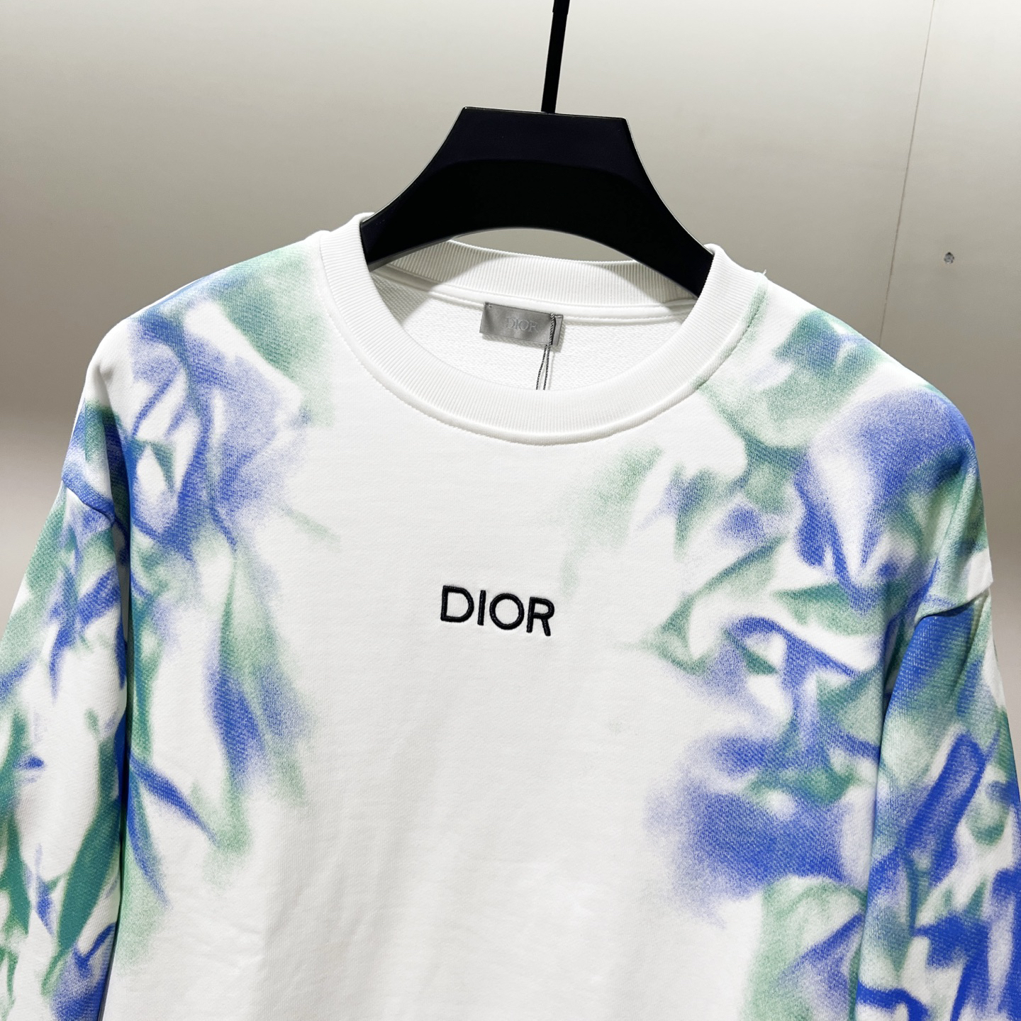 ディオール「Dior」エンブレム 刺繍 スウェットシャツ