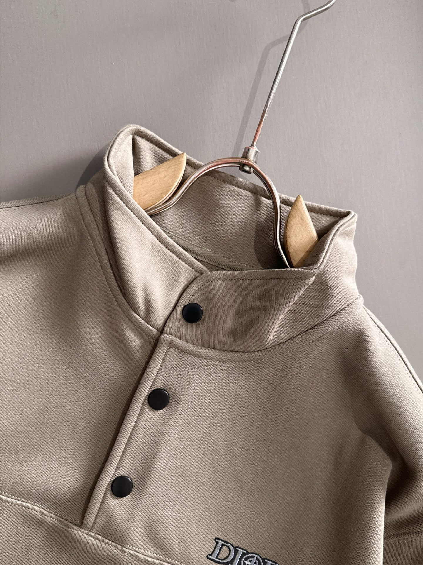 ディオール「Dior」タグ スウェットシャツ ジップカラー