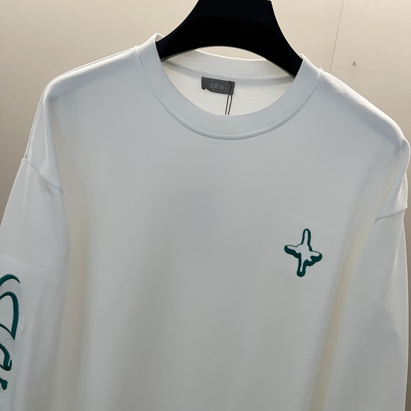 ディオール「Dior」CD Icon 刺繍 スウェットシャツ