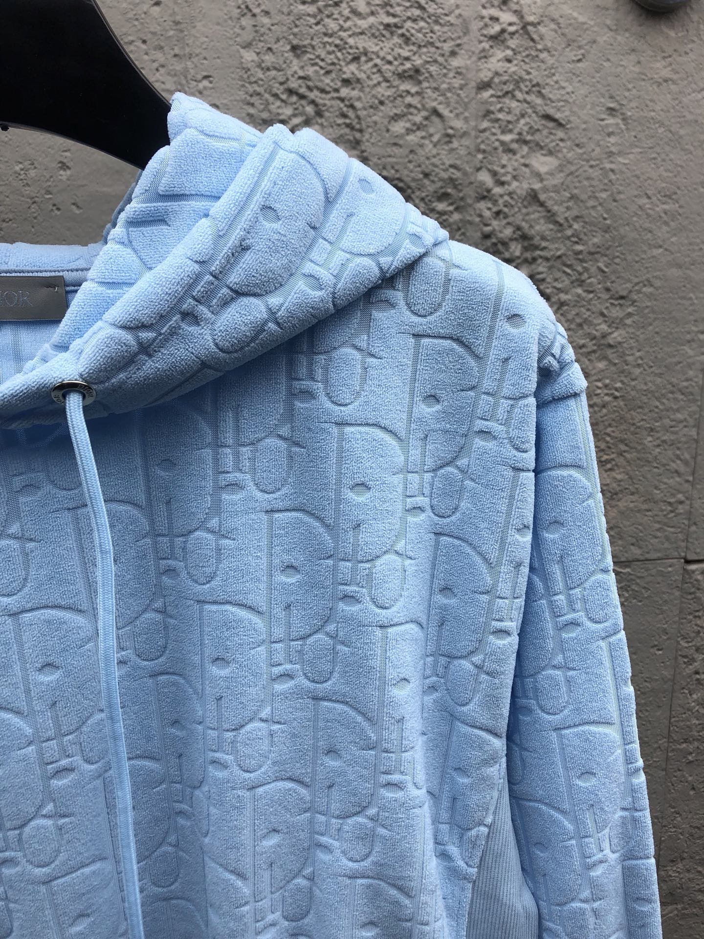 ディオール「Dior」ジャカードニット フーデッド スウェットシャツ