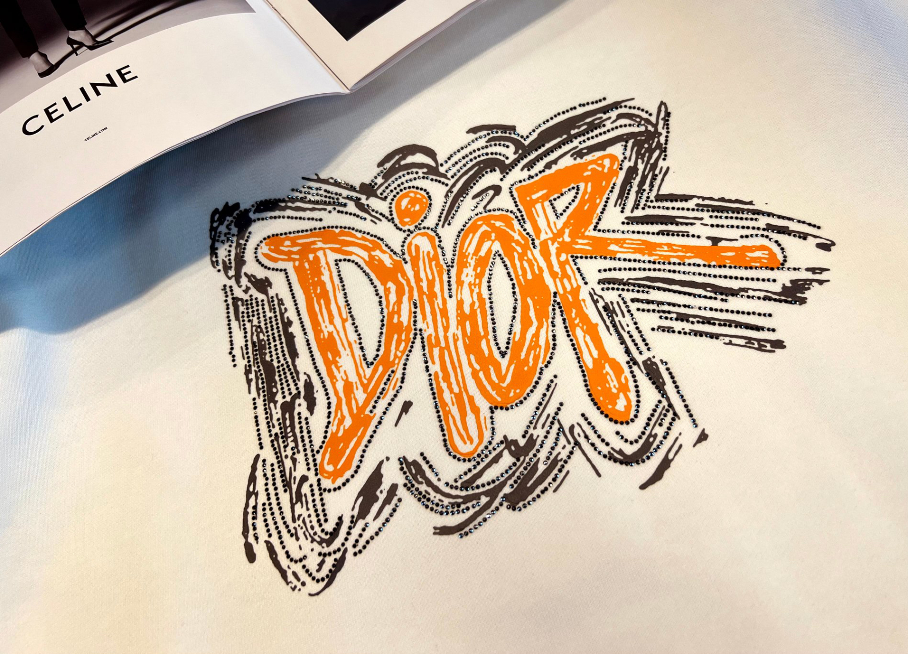 ディオール「Dior」フリース フーデッド スウェットシャツ