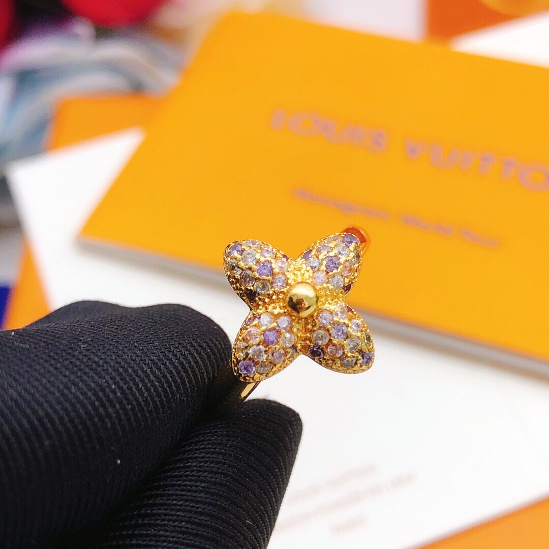 ルイ・ヴィトン「Louis Vuitton」 Flowergram リング
