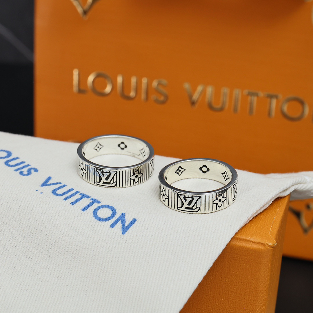 ルイ・ヴィトン「Louis Vuitton」Mosaic Chain リング