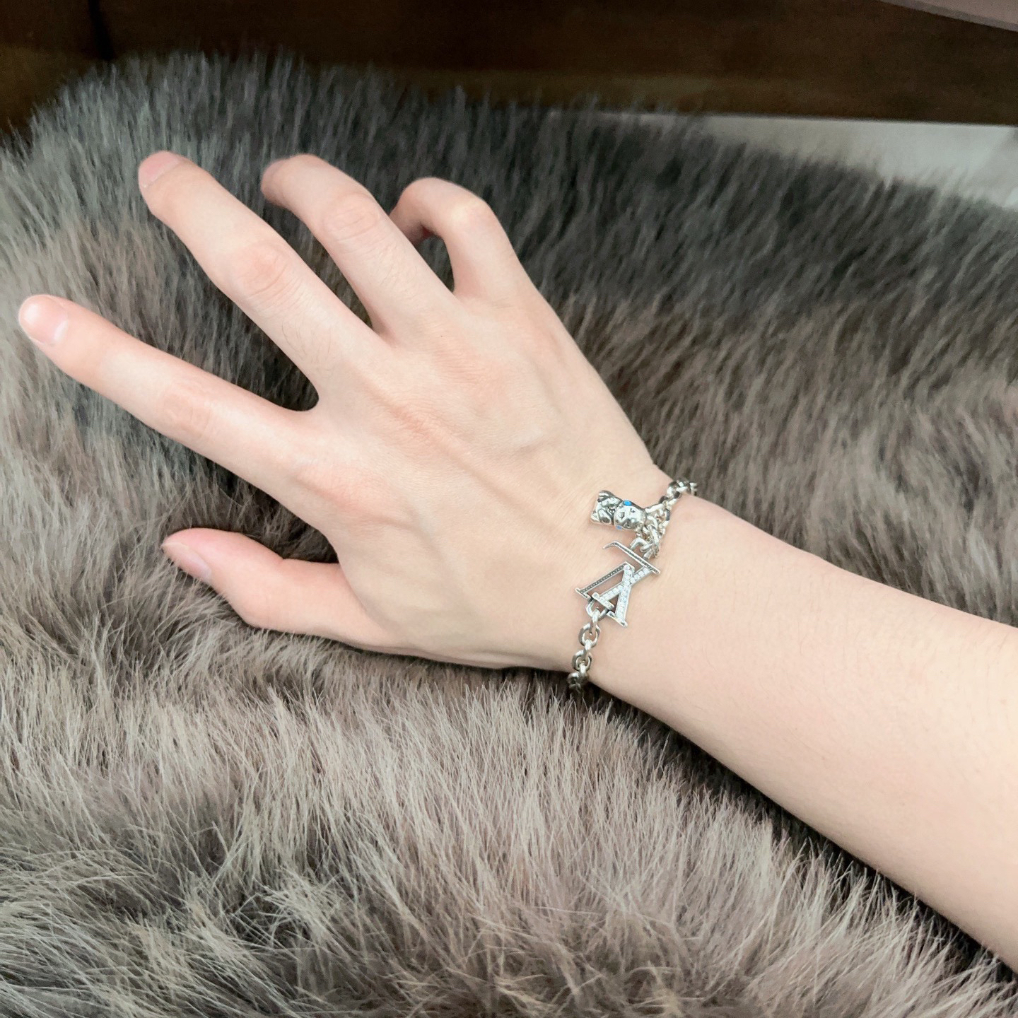 ルイ・ヴィトン「Louis Vuitton」Le Damier ブレスレット