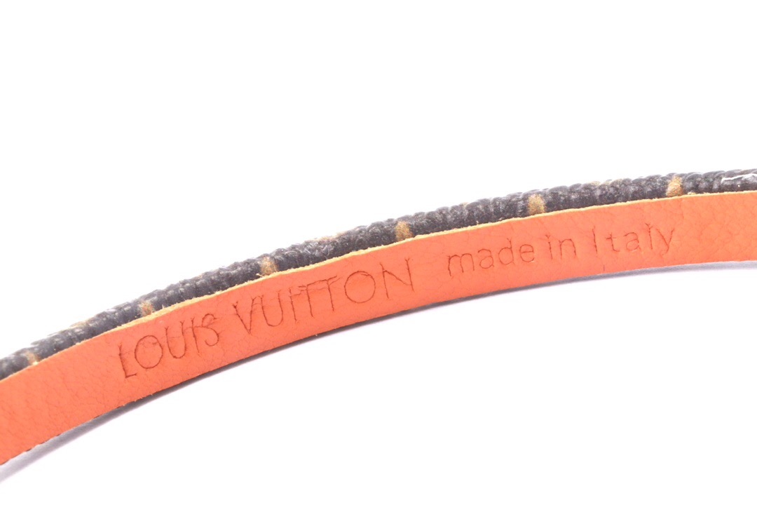 ルイ・ヴィトン「Louis Vuitton」Vivienne & Damier レザー ブレスレット