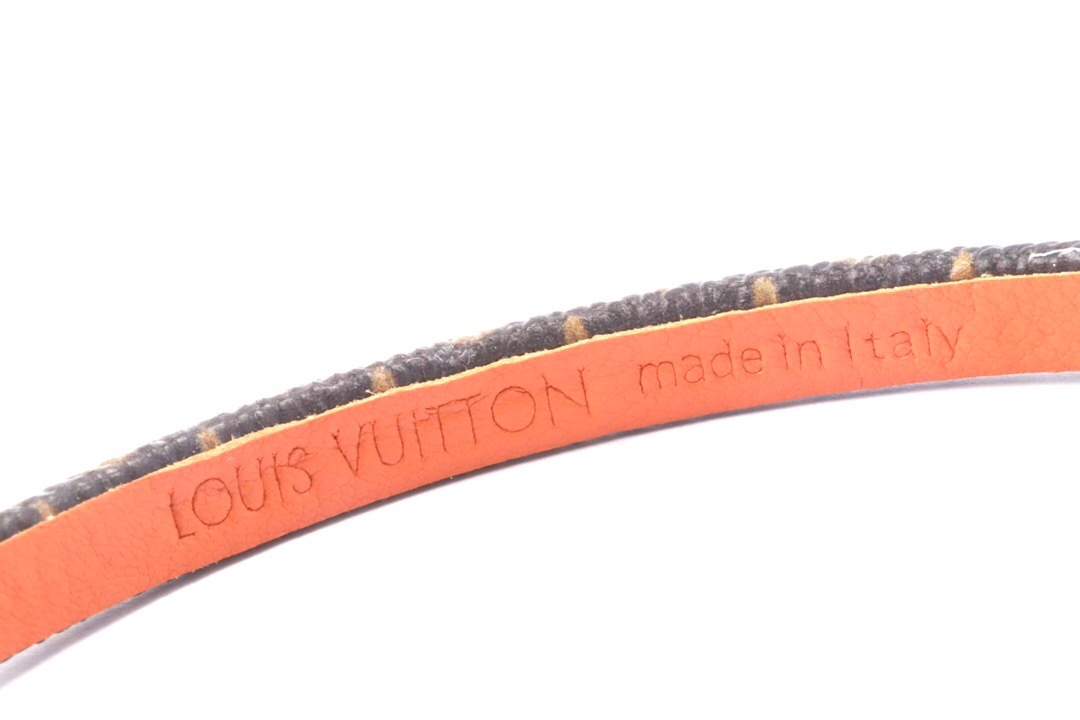 ルイ・ヴィトン「Louis Vuitton」Vivienne & Damier レザー ブレスレット
