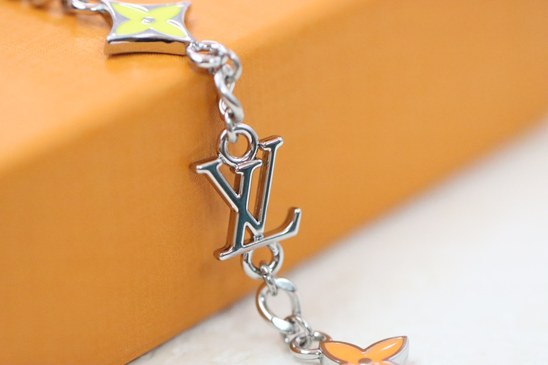 ルイ・ヴィトン「Louis Vuitton」キューバンチェーンブレスレット