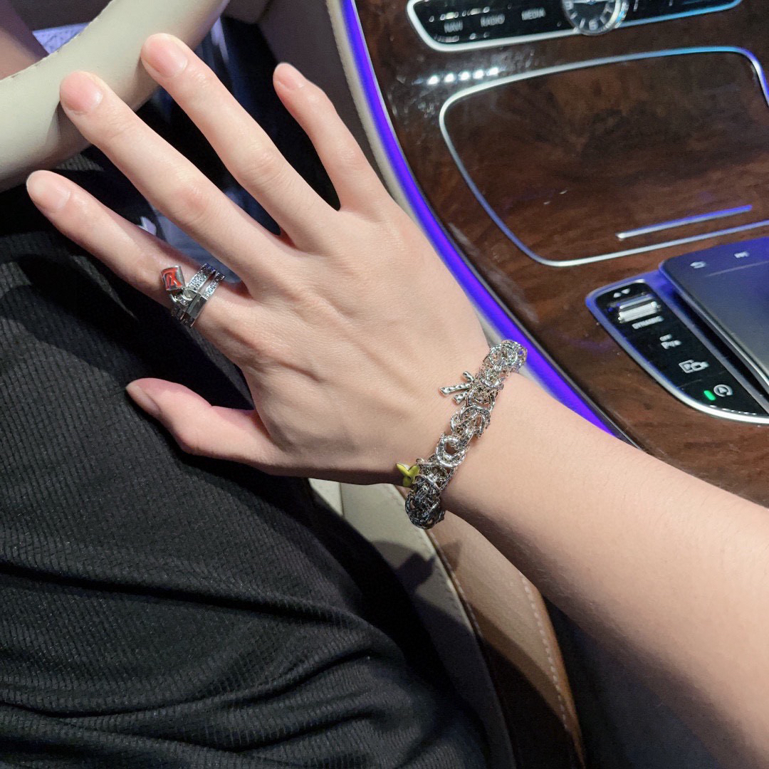 ルイ・ヴィトン「Louis Vuitton」Les Gastons Vuitton Gourmette ブレスレット