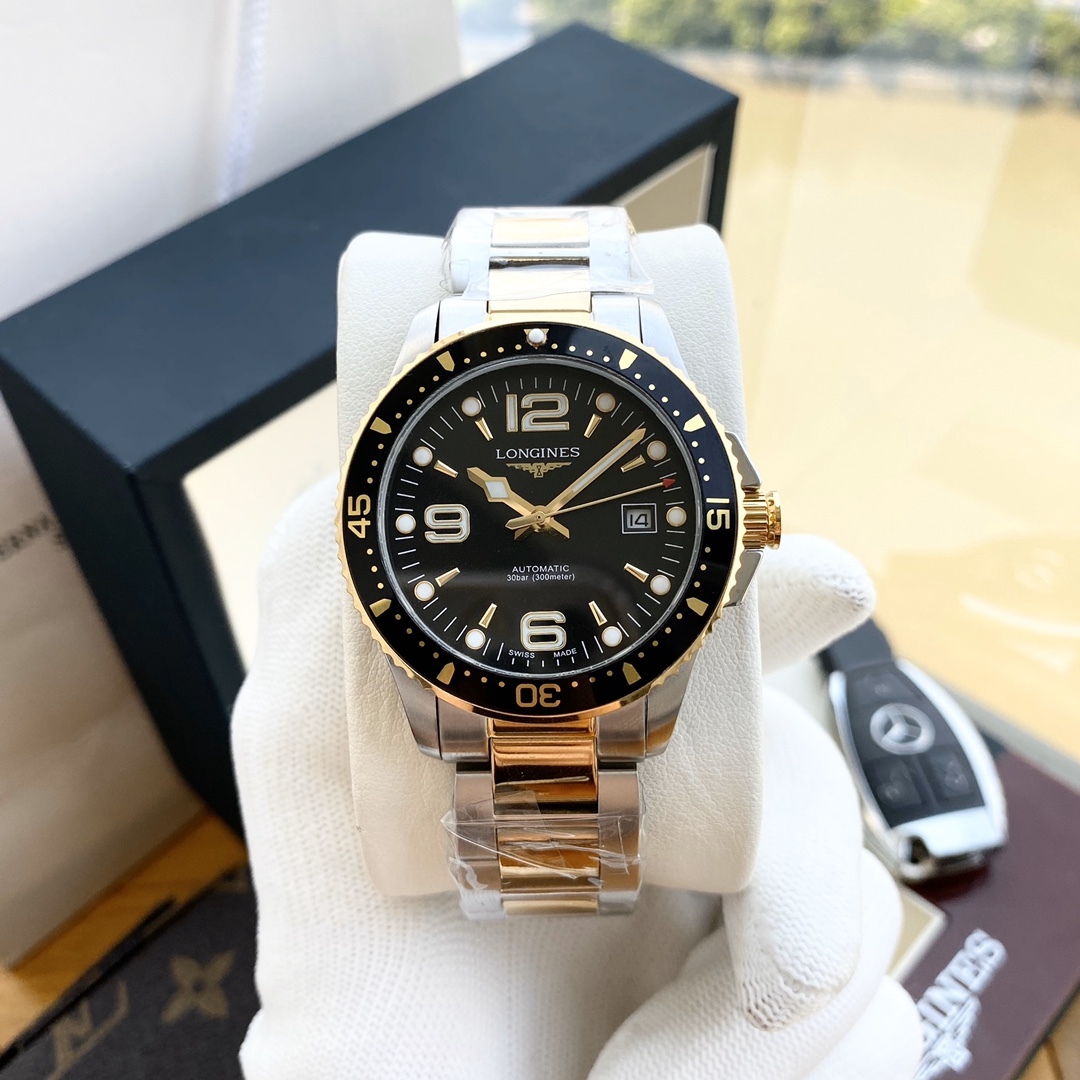 ロンジン「Longines」コンチェスト 腕時計 40mm