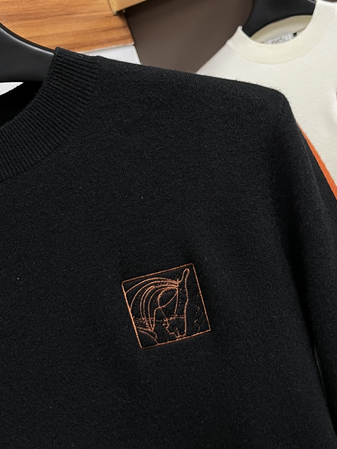 エルメス「Hermès」秋冬メンズクルーネックセーター ストライプ柄