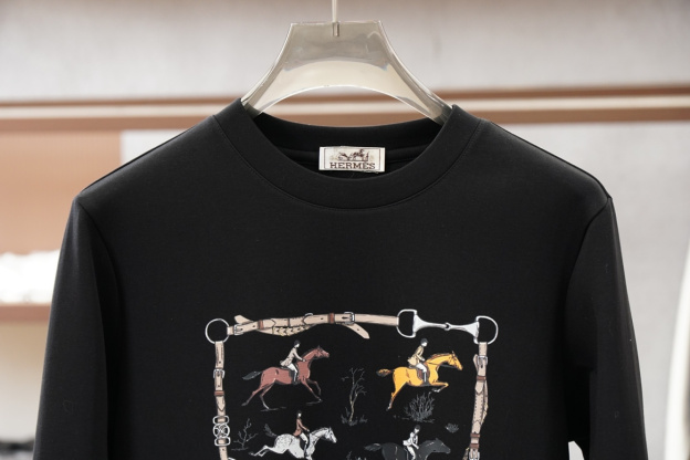 エルメス「Hermès」クルーネック プルオーバー メンズ