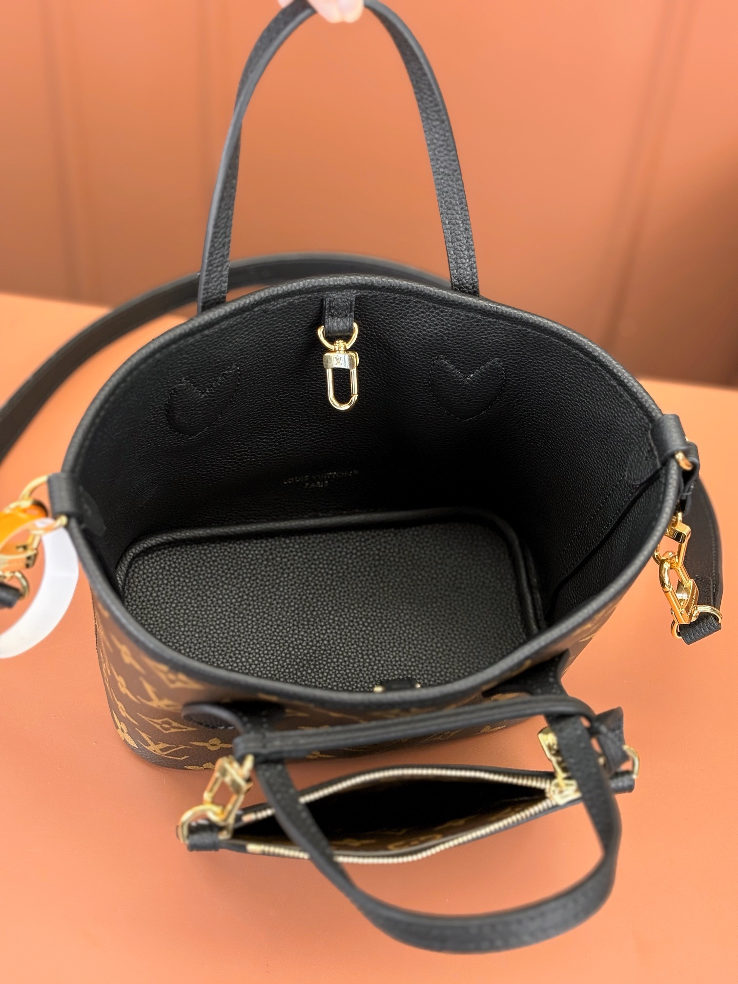 ルイ・ヴィトン「Louis Vuitton」ネヴァーフル インサイドアウト BB ハンドバッグ