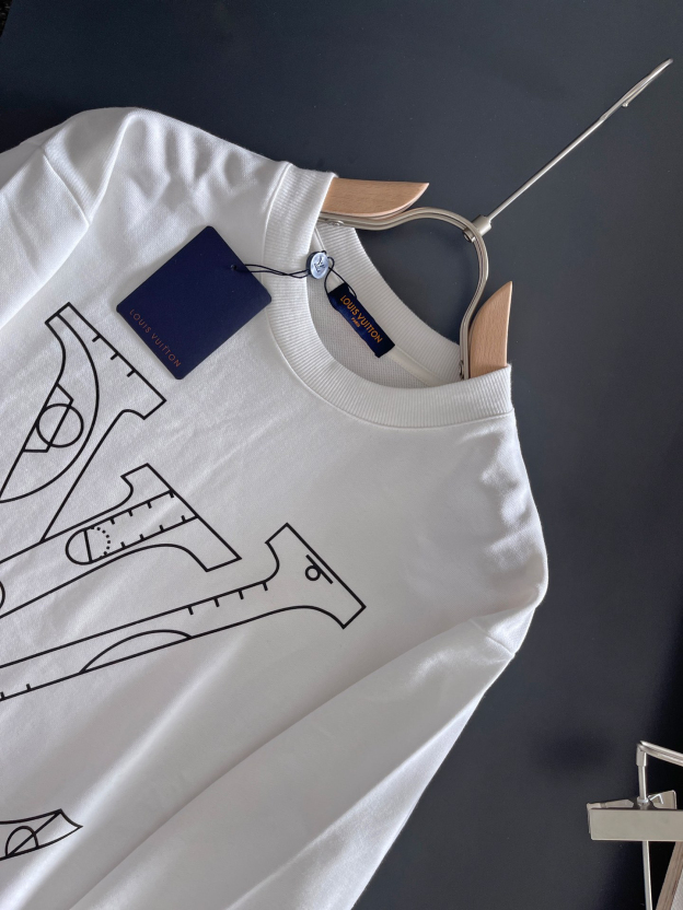 ルイ・ヴィトン「Louis Vuitton」モノグラム ロゴ スウェットシャツ